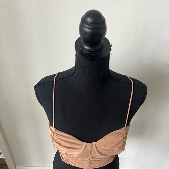 NWT Zara Toole Crop Top - Picture 4 of 10